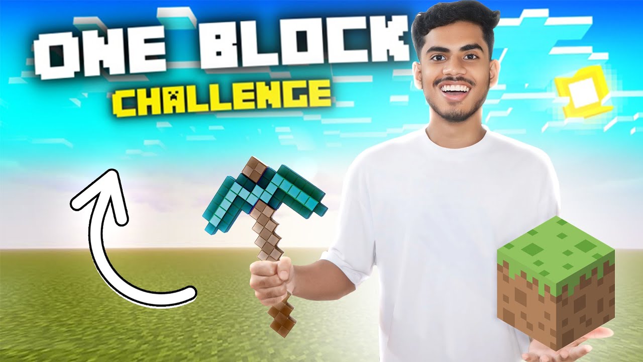 শুরু করে দিলাম কামলা দেয়া । MINECRAFT ONE BLOCK । EBF BHAI LIVE GAMEPLAY VIDEO 2024