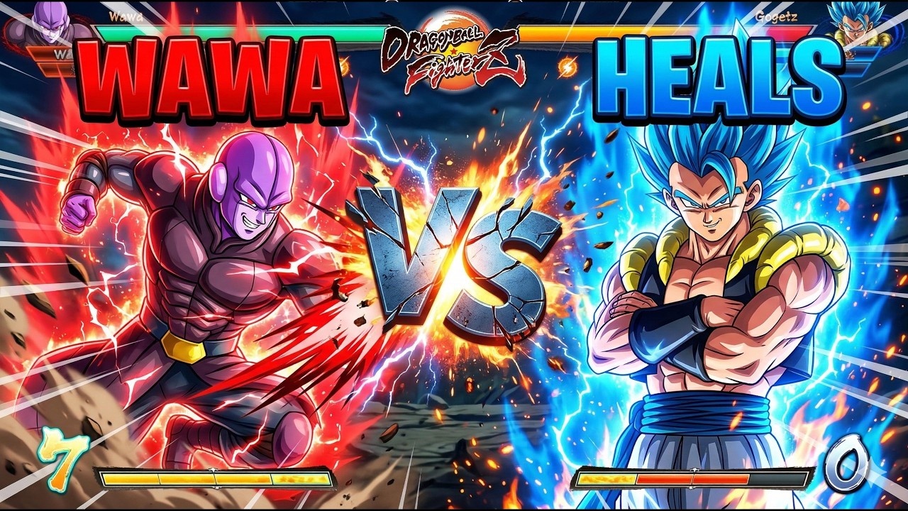 WAWA vs HEALZ | Dragon Ball FighterZ - High-Level Showdown! ⚡🔥