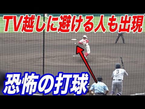 復調した佐々木麟太郎選手の打球がもはや怖い、、メジャー級の打球が投手を襲い、ネットではテレビ越しに避けた人まで現れる！！