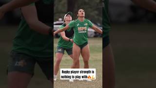 Rugby player strength is nothing to play with🔥💪