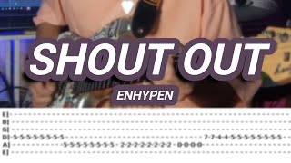 SHOUT OUT |©ENHYPEN |【Guitar Cover】with TABS