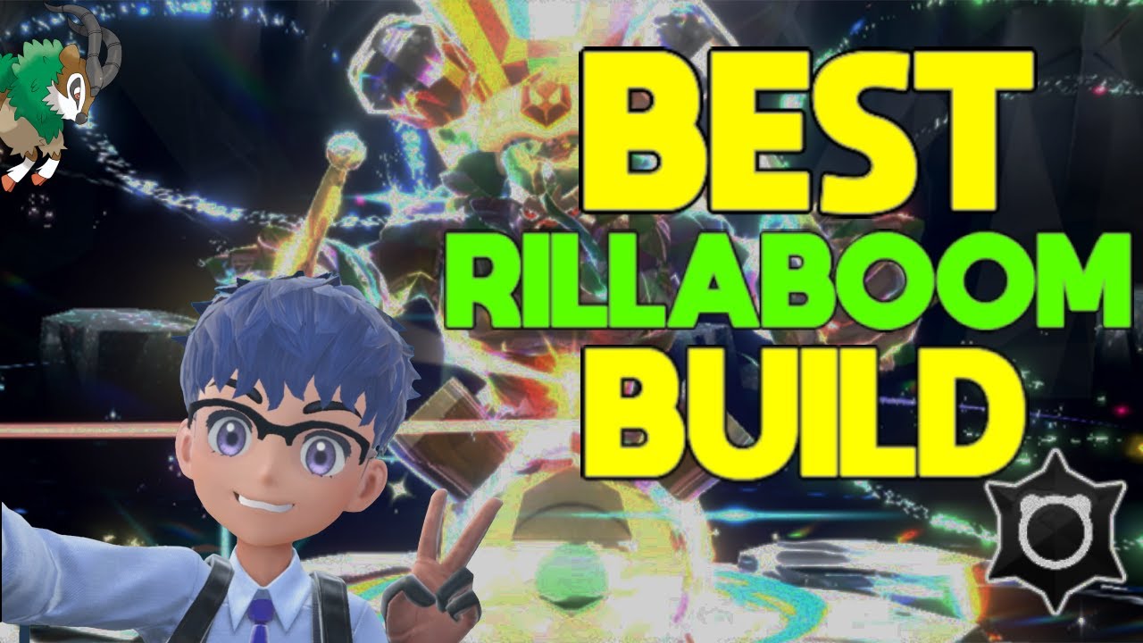 Pokemon Rillaboom Build The BEST Pokemon to DEFEAT 7 Star RILLABOOM in Pokemon Scarlet and ...