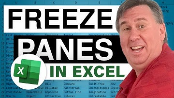 Excel - Master Freeze Panes in Excel: Keep Rows & Columns Visible with This Tutorial! - Episode 764