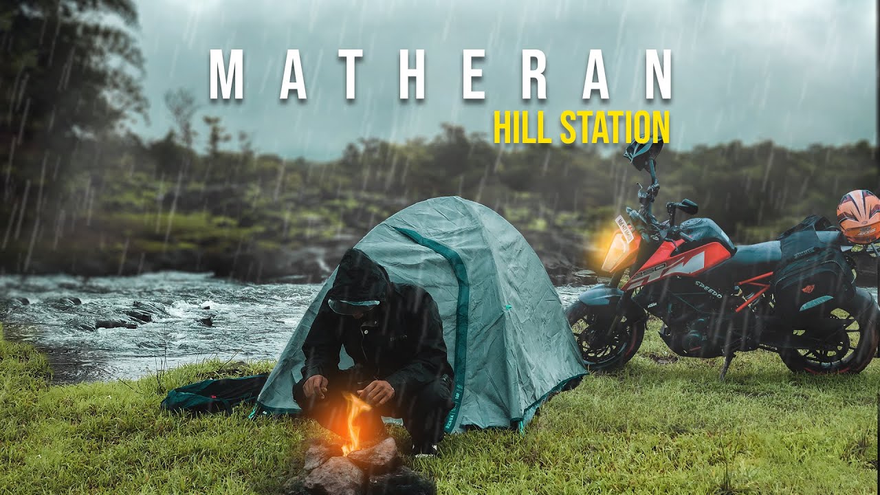 Matheran trip in monsoon 2022  Camping in heavy rain  Maharashtra Hill station  monsoon  lonavala