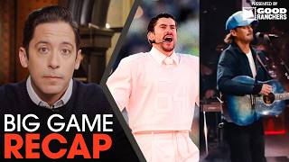 Super Bowl: Bad Bunny Babbles, TPUSA Preaches Gospel