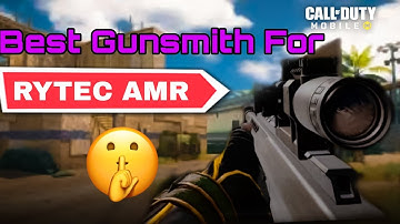 Best Rytec AMR gunsmith cod mobile | best loadout for Rytec AMR codm #codm #codmobile #callofduty