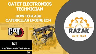 How to Flash Engine ECM with CAT Electronic Technician