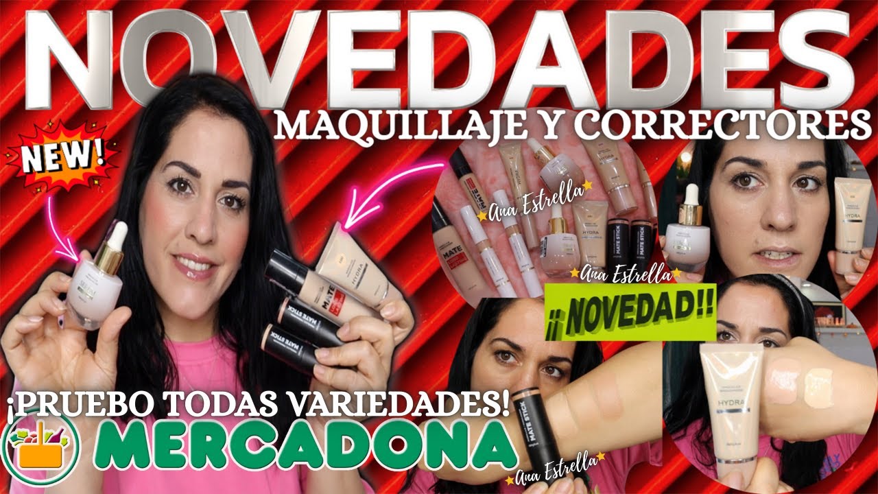 🔥MUCHAS NOVEDADES MAQUILLAJE Y CORRECTORES🔥22 SEPTIEMBRE¡PRUEBO TODOS LOS FORMATOS!⭐️