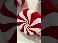Raz 12" Large Peppermint Swirl Christmas Ornament 4632880
