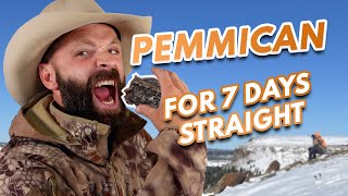 What I learned About PEMMICAN After Eating It For 7 Days Straight