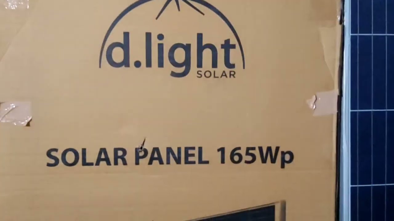 D light 165 watt unboxing solar panal 🇮🇳 indian brand, D light solar trusted company.