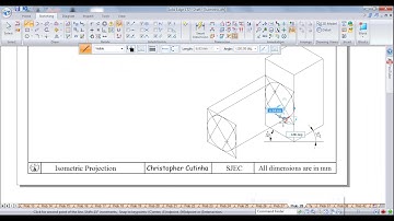 CAED isometric vtu problem no.28 (Solid Edge ST7)