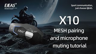 X10 Phantom MESH Intercom and Microphone Mute Operation Tutorial