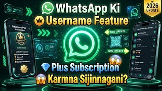 WhatsApp Ki Username Feature & Plus Subscription 2026🔥| Latest WhatsApp New Features | Step-by-Step screenshot 5