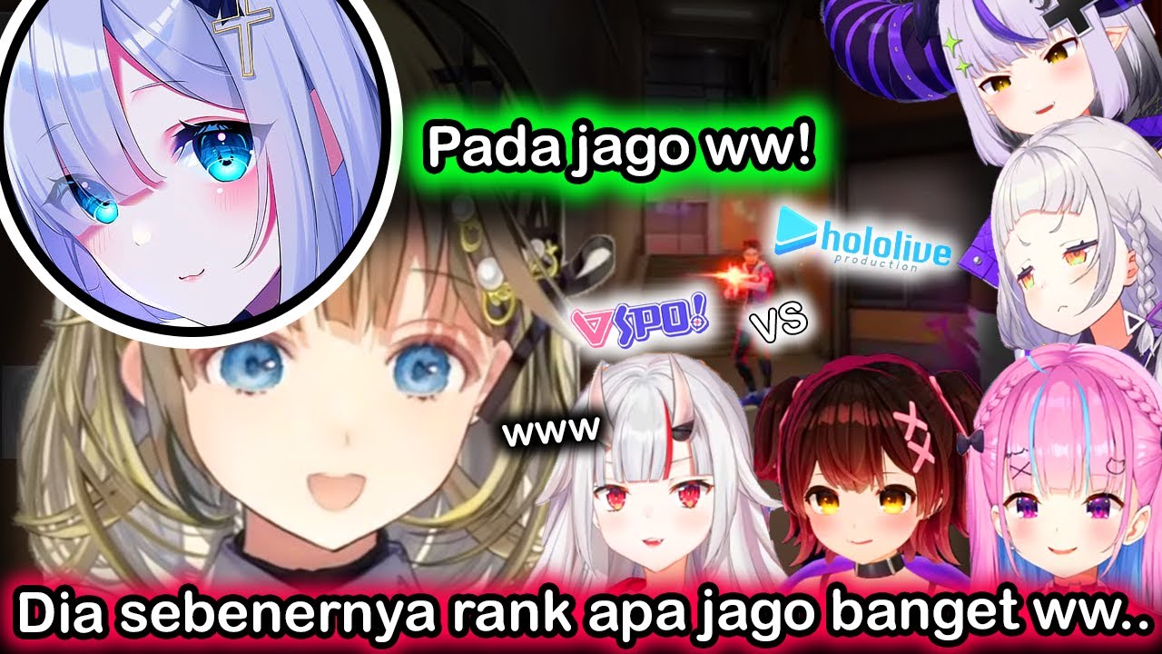 Member VSPO Kaget Waktu Ngelawan Member Hololive Pada Jago Terutama Shion..