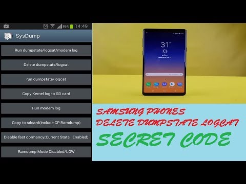 Secret Samsung Mobile Code To Delete Dumpstate Log Files - What Is A Dumpstate