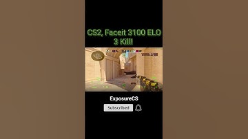 CS2, Faceit 3100 ELO, 3 Kill! #shorts #cs2 #keşfet #cs2clips #cs2highlights #cs2video #faceit #csgo