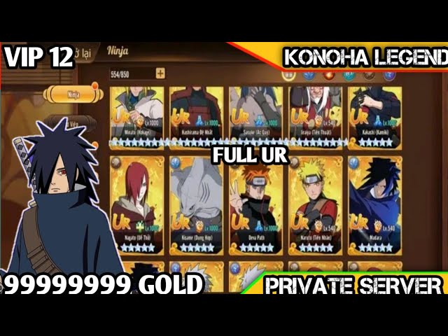 Zacker Gamer A - Konoha Legend Ninja AFK Mobile Gameplay Free VIP