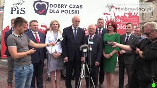 Inauguracja Kampanii Wyborczej Prawa I Sprawiedliwości Do Wyborów Parlamentarnych