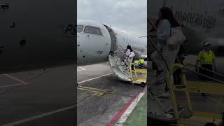 Boarding a American Eagle CRJ900 operated by PSA Airlines from YYZ to DCA🇨🇦 #crj900 #aviation