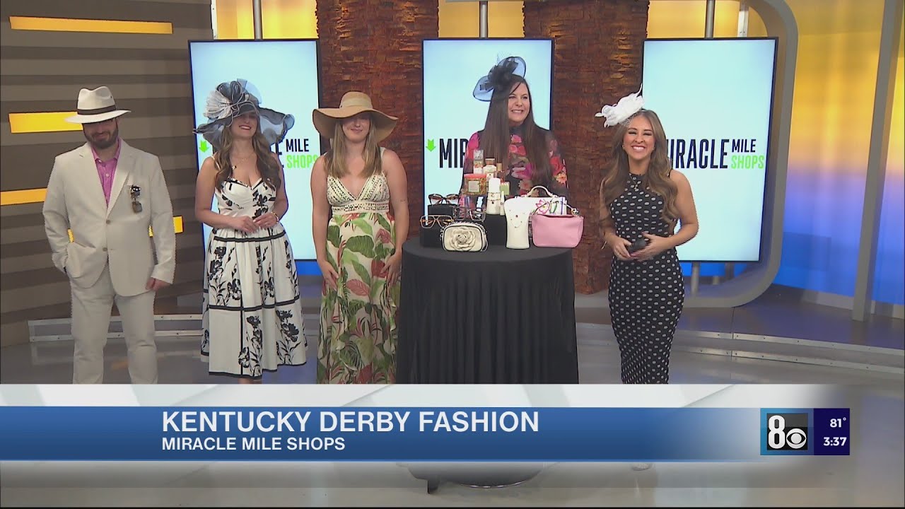 Kentucky Derby Fashion inspiration from Miracle Mile Shops