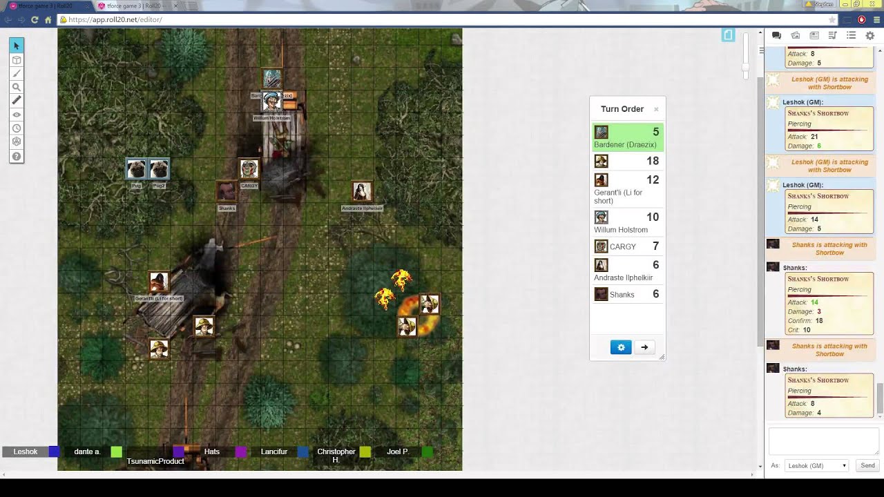 Tforce RPG Wednesday Group Game 1 : Cargen and Bardnerer go a brewing