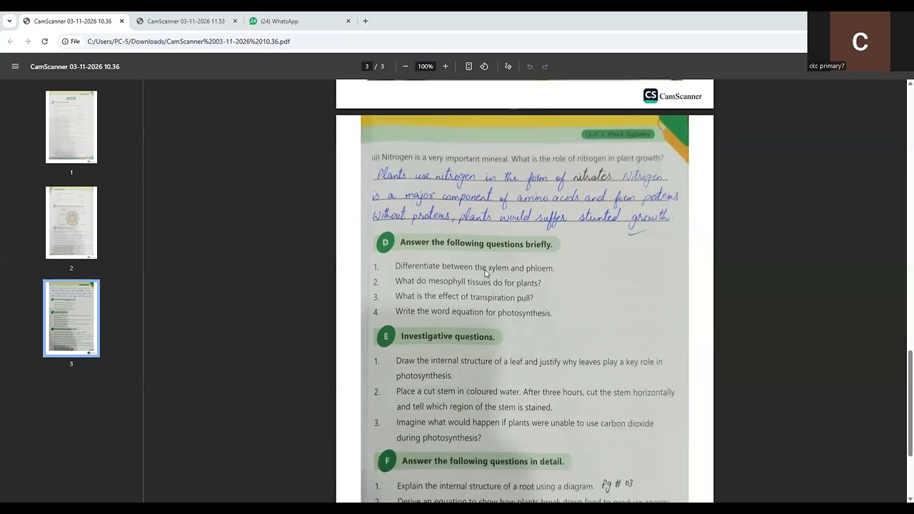 Class 7 Science Lecture 1