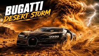 Bugatti Desert Storm 🌪️ Can the Hypercar Survive the Ultimate Sandstorm | 4K Cinematic