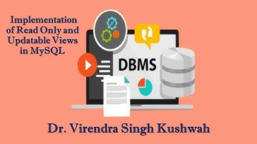 Implementation of Read Only and Updatable Views in MySQL