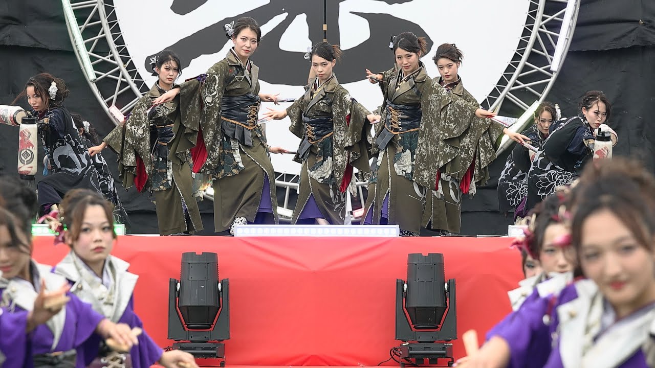 常磐 富山のよさこい祭り2025 - YouTube