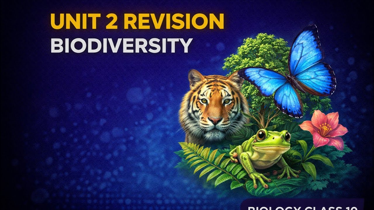 Biology Class 9 Unit 2 Revision | Biodiversity | Complete Chapter