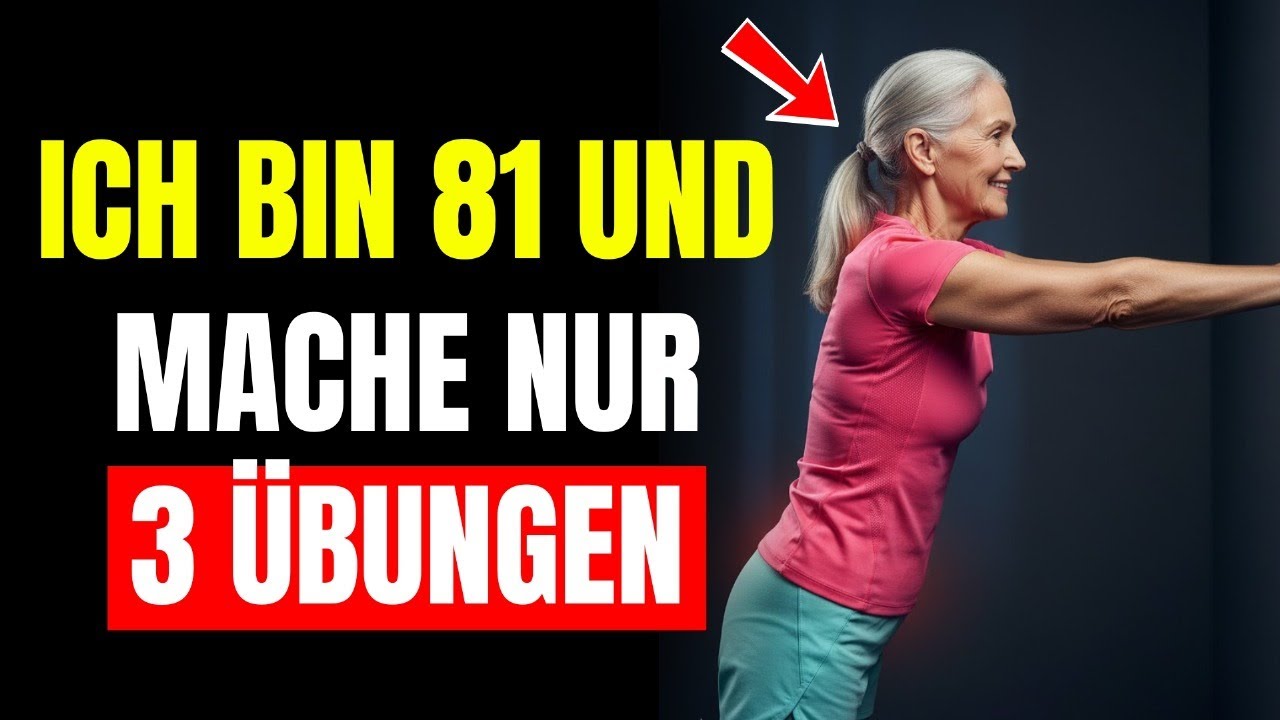 Nach 60! Mache DIESE 3 Übungen Täglich Um Stark Zu Bleiben Und Dich Schmerzfrei Zu Bewegen
