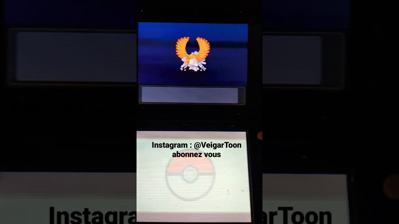 HO-OH SHINY POKEMON HEARTGOLD 3512 RESETS 