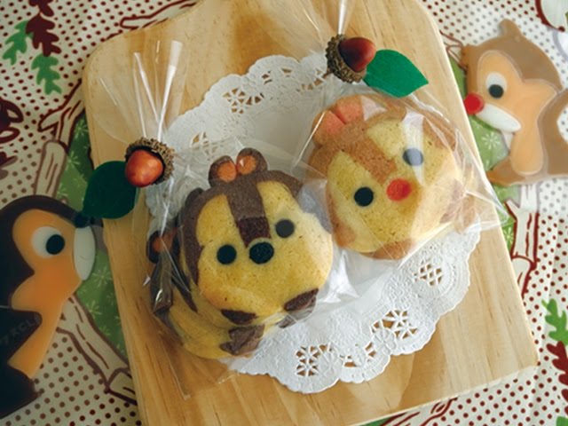 Chip Dale Icebox Cookies チップのツムツム風クッキーレシピ Youtube