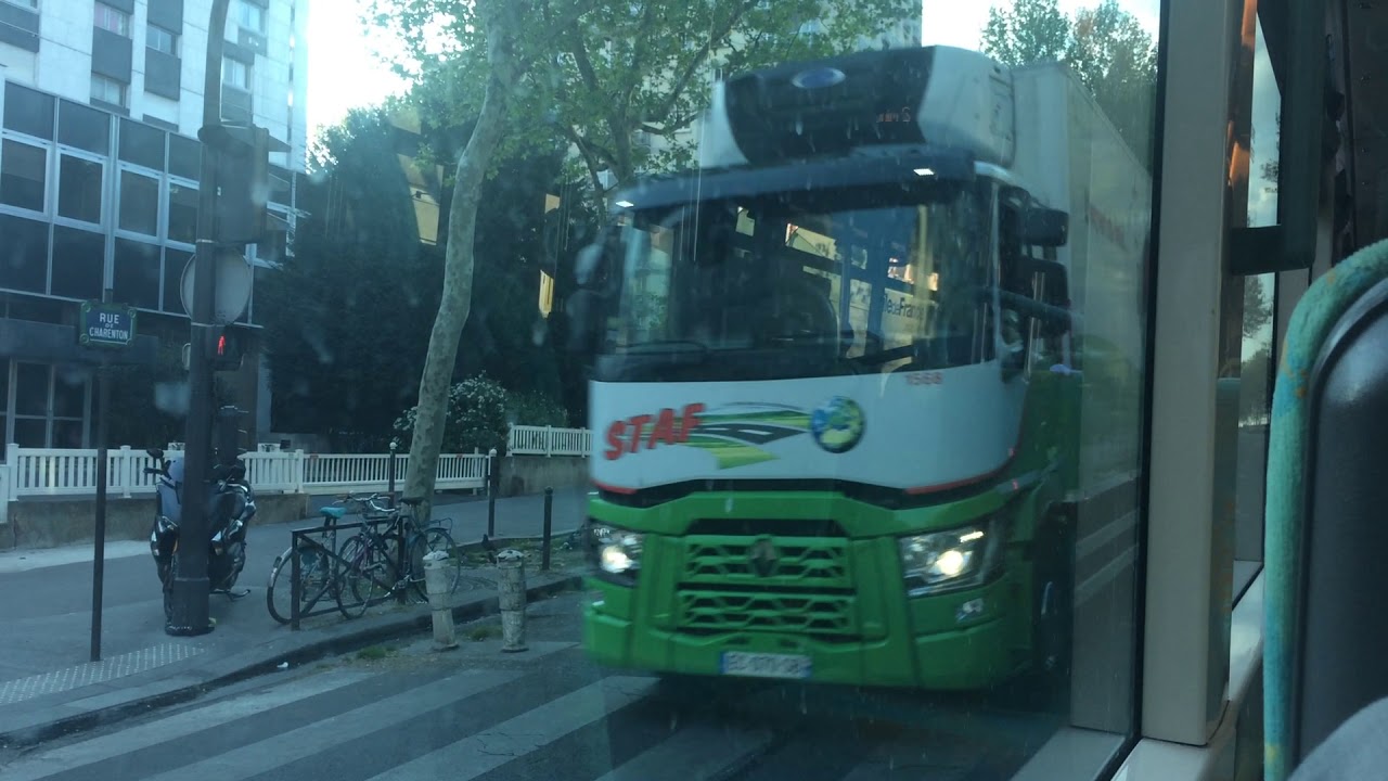 Bus RATP Ligne 77 Gare de Lyon_JoinvillelePont RER Premier jour d'exploitation [HD Bus RATP Ligne 77 Gare de Lyon_JoinvillelePont RER Premier jour d'exploitation [HD