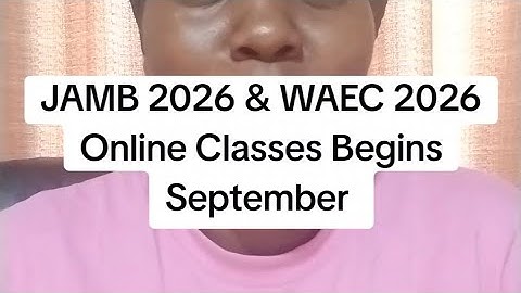 The Best Online Classes in Nigeria by DTW Tutorials - JAMB 2026 & WAEC 2026 Online Classes 