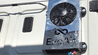 Famous How I installed EXO Air system 12V Split AC System on Freightliner Cascadia  Wealth