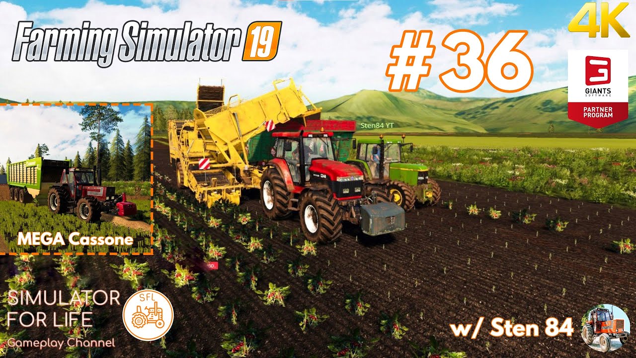 #36 LA RACCOLTA DEI POMODORI + MEGA CASSONE DA CARICO w/ Sten 84 - LE RISAIE DEL NORD - FS 19 ITA 4K