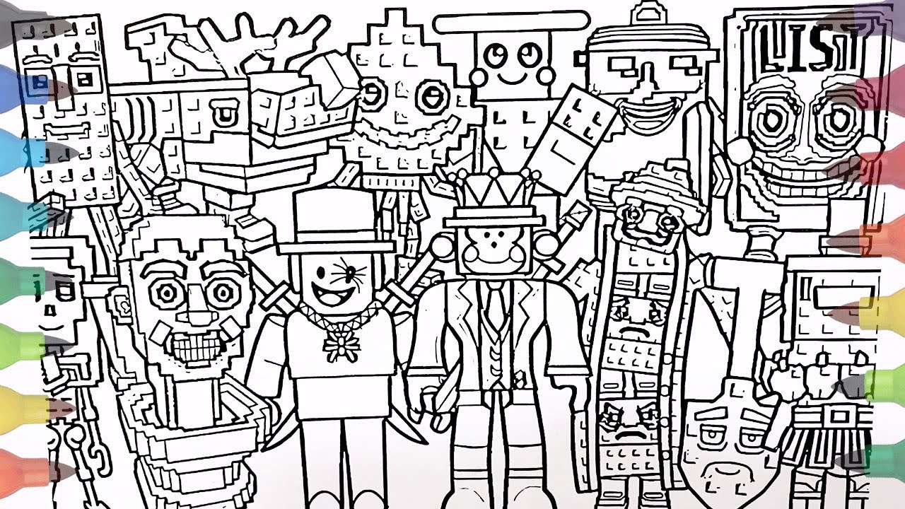 УКРАДИ МОЗГОВУЮ ГНИЛУ [Roblox] Новые раскраски / Итальянские животные с мозговой гнилью / Расслаб...