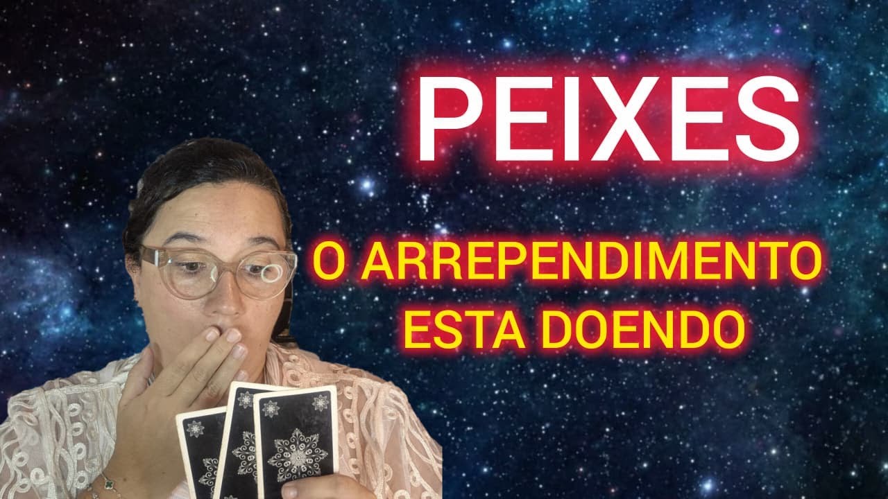 PEIXES - VOCÊ CONFUNDIU INTUIÇÃO COM PARANÓIA E AGORA A VIDA PEDE SUA HUMILDADE