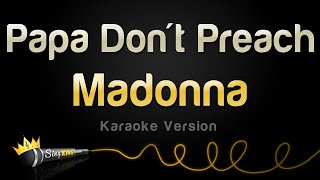 Madonna - Papa Jangan Berkhotbah (Versi Karaoke)