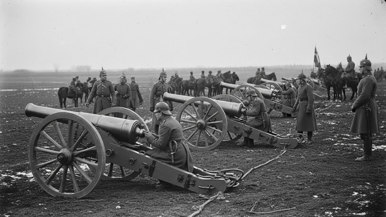 Wie die verrückte Strategie eines preußischen Kommandanten Krupp-Kanonen Ziele in 3 km trafen