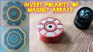 Invert the polarity of circular magnet arrays without changing the magnets