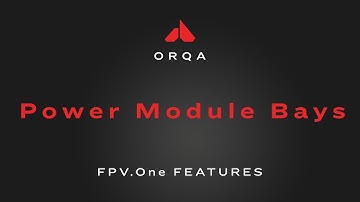 Orqa FPV.One-Power module bays