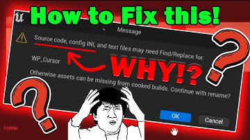 Unreal Engine 5.2 Fixing Source Code Config INI