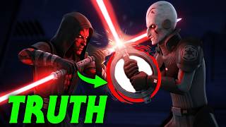 Confirmed The Real Reason Maul Beats The Grand Inquisitor In Shadow Lord