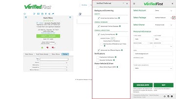 Verified First Integration Demo  The Applicant Manager TAM