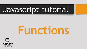 JavaScript Tutorial 7 - JavaScript Functions