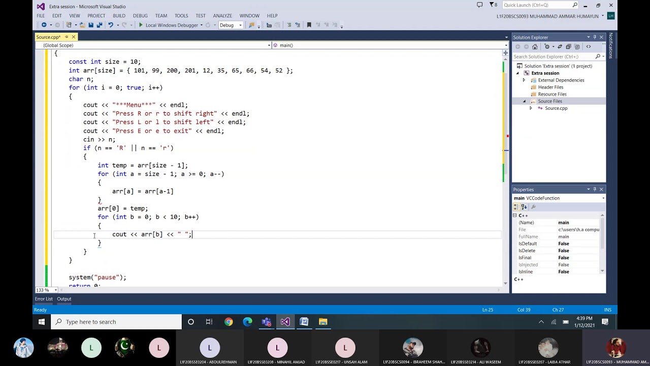 Session 2 - part 2 Array complex questions - YouTube