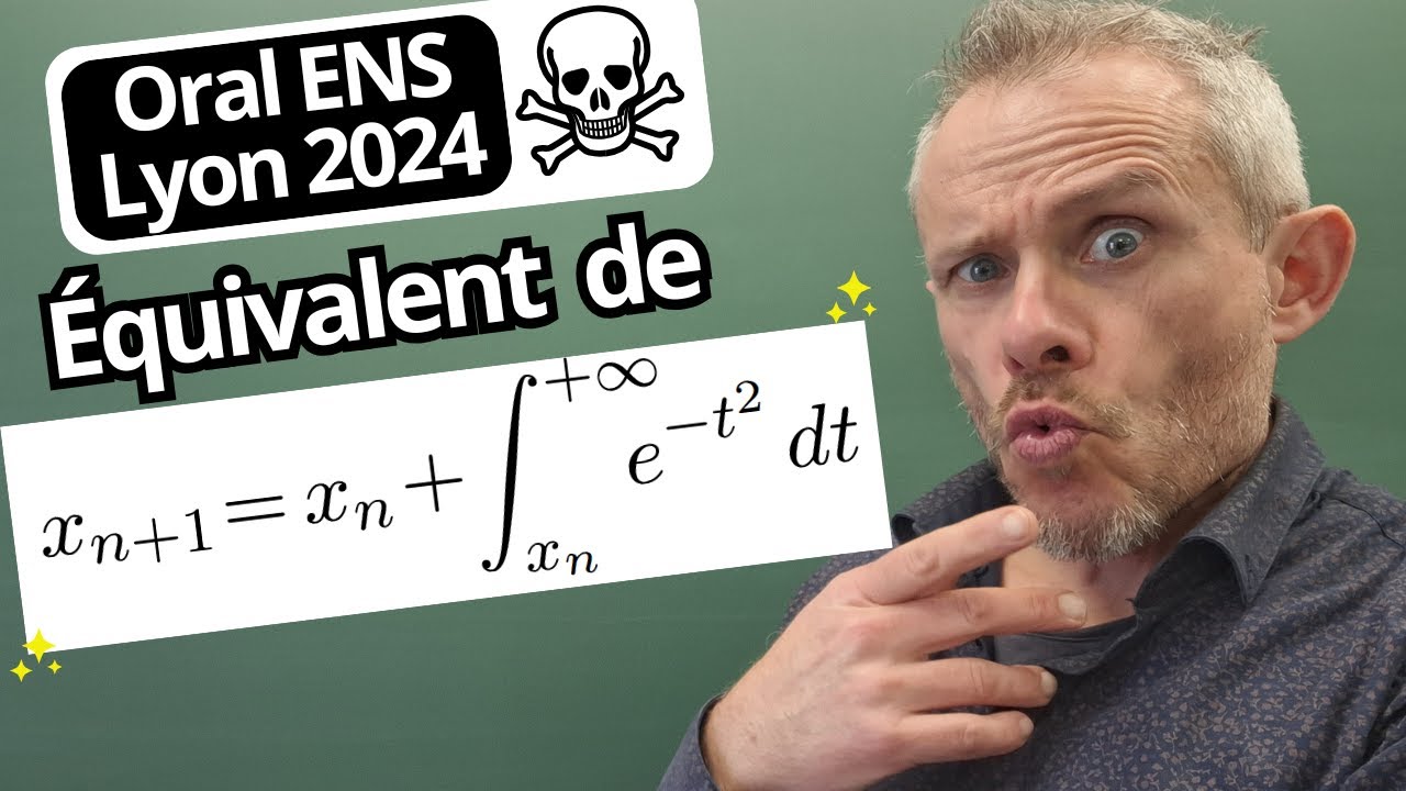 ENS 2024 : oral SUPERBE ! 🤩​🤩​(spé/L2)